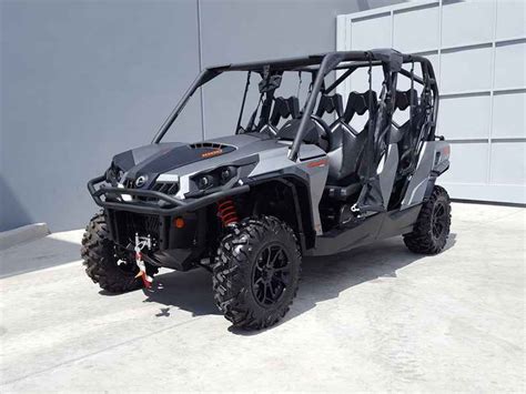 New 2017 Can Am Commander Max Xt 1000 Brushed Aluminum Atvs For Sale In