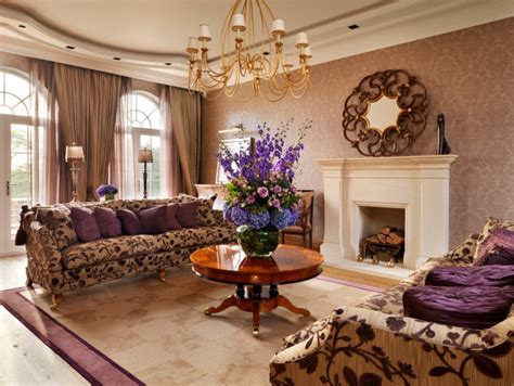 18 Purple Living Room Designs Ideas Design Trends Premium Psd