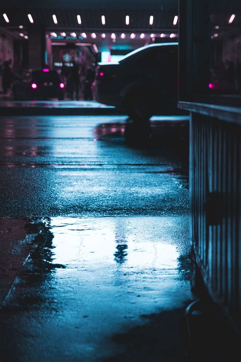 Android Wet Rainy Road Reflection Wallpapers Wallpaper Cave