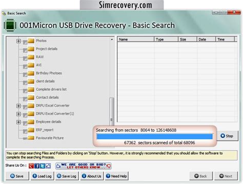 Screenshots Of Usb Drive Recovery Software For How To Recover Deleted Files