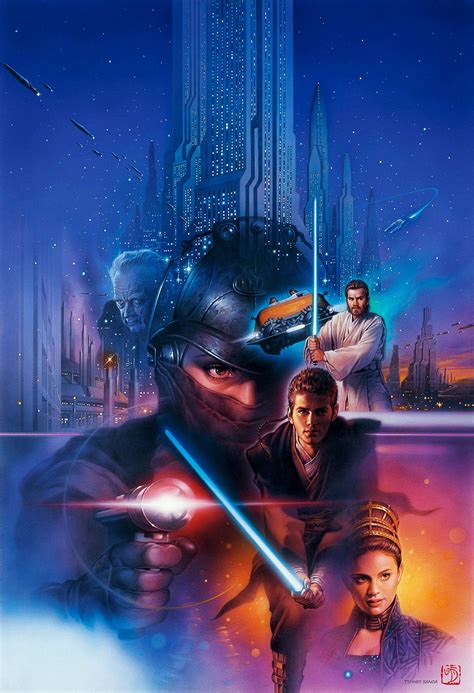 The unnatural romance between anakin and padme is probably the film's biggestlike 'phantom', this entry in the beloved 'star wars' saga is too. EPISODE II | STAR WARS ORIGINAL ART | SANDAWORLD.COM | The ...