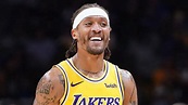 Los Angeles Lakers' Michael Beasley attempts to enter game with wrong ...