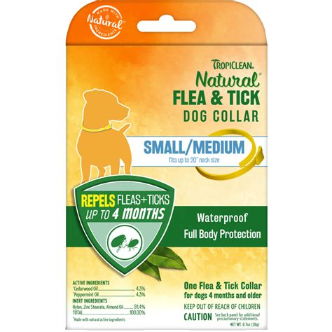 Flea And Tick Repellent Collar For Small Dogs Tropiclean