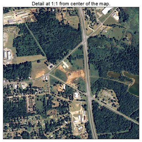 Aerial Photography Map Of Blakely Ga Georgia