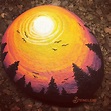 Image result for painted rocks sunsets | Painted rocks, Rock painting ...