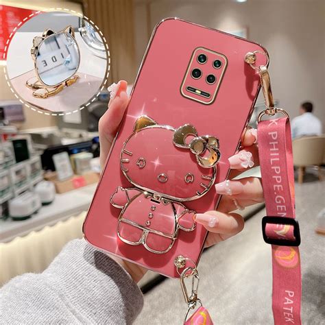 Casing Xiaomi 13 Pro Mi 13 Ultra Redmi Note 7 Note 8 8t 8 Pro Cartoon Hello Kitty Makeup