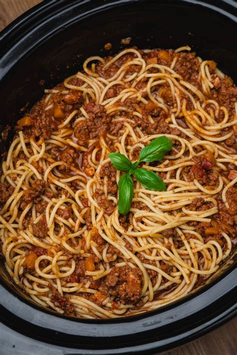 Slow Cooker Spaghetti Bolognese Spag Bol By Flawless Food