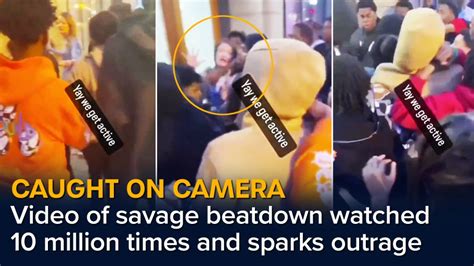 Police Hunt Mob Who Savagely Beat Woman During Teen Takeover Of Chicago Talktv