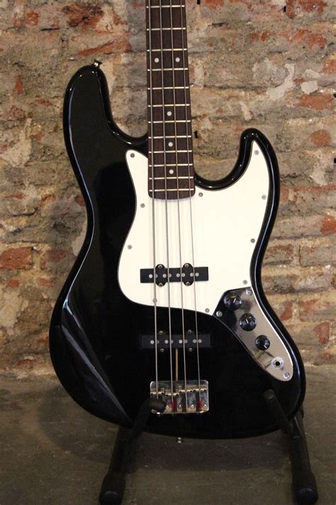 Fender Jazz Bass Made In Korea 1988 Black Bass For Sale Headbanger Rare Guitar