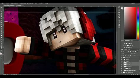 Minecraft Gfx Speedart 2 Red By Grapiedesign Youtube