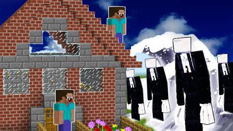 Noob Slenderman Salgini KarŞi Gelİyor Minecraft 1 Youtube