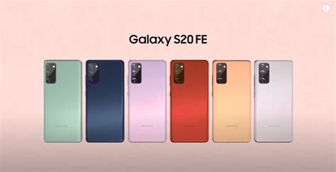 Samsung Galaxy S20 Fan Edition Launched Heres Everything You Need To Know