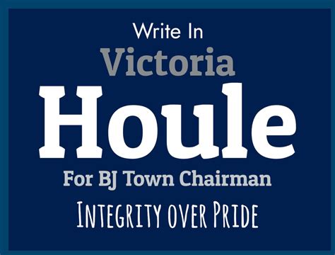 Victoria Houle For Boulder Junction Town Chairman Boulder Junction Wi