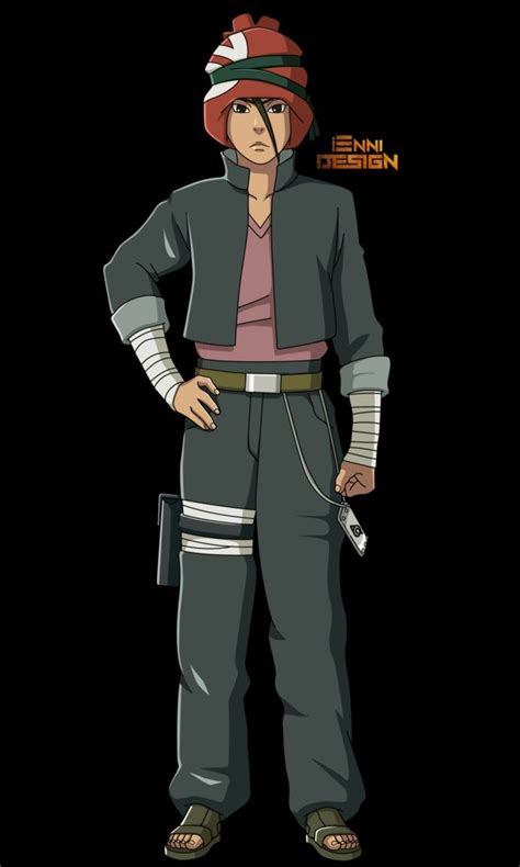 Iwabee Yuino Genin Boruto By Ienni Design Anime Naruto Epis Dios