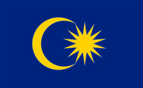 Lambang Bulan Bintang Bendera Malaysia Bendera Malaysia Theodor Berg