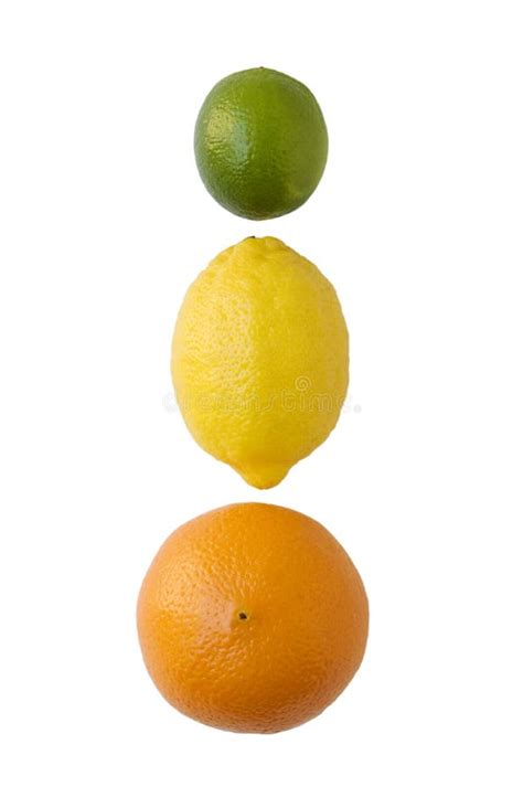 Lemon Orange And Lime In Half Stock Image Image Of Lime Still 22800499