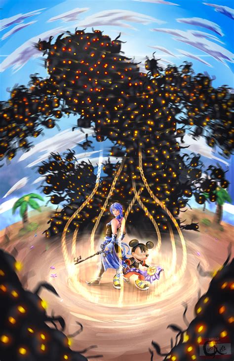 The Final Battle Kingdom Hearts 02 Phase 1 By Arcanekeyblade5 On