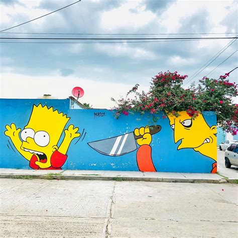 The Simpsons Bart And Bob Patino By Murdoc In Durango Colorado Usa 5