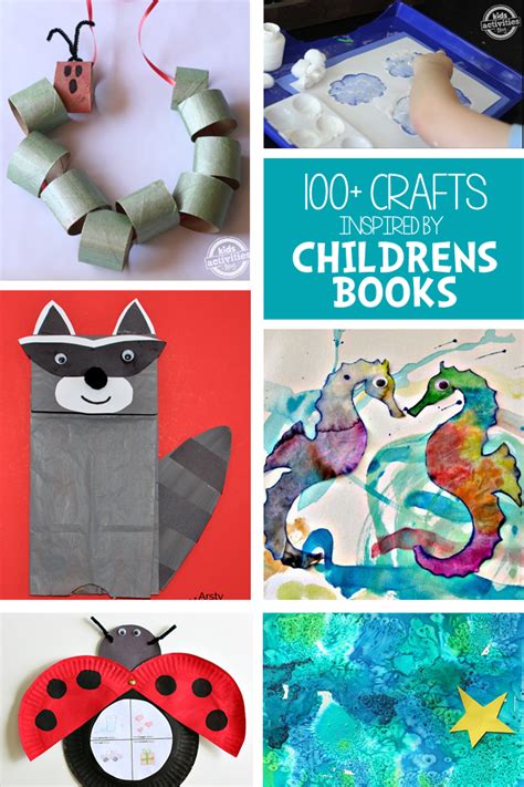 100+ Crafts Inspired by Children's Books