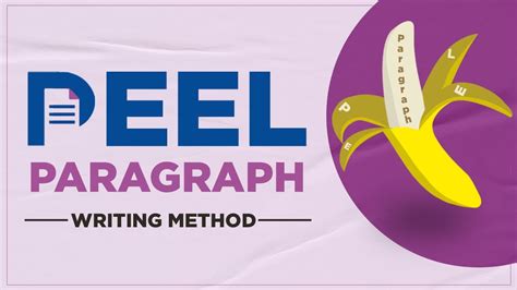 Peel Paragraph Writing Method For Essay Peel Strategy 4 Ws And 1 H