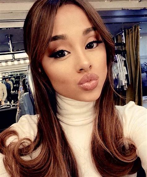 she loves showing off those full pouty lips teasing every guy that sees her post r
