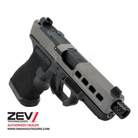 Zev Technologies Mod Glock 19 Gen 3 Dragonfly 15 Rd 9mm Pistol Gray