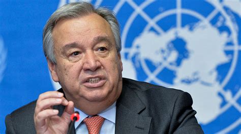 Secretário Geral Da Onu António Guterres Coloca Moçambique Na Lista Das Prioridades Para 2021