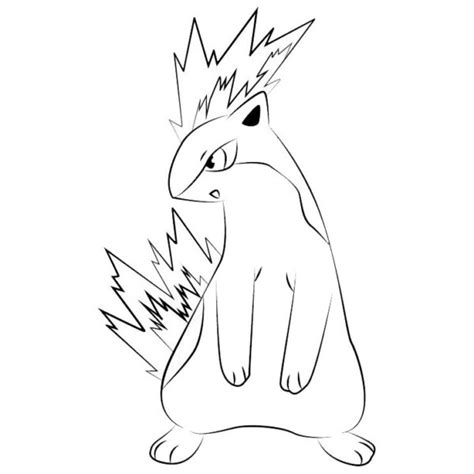 Golduck Pokemon Coloring Pages