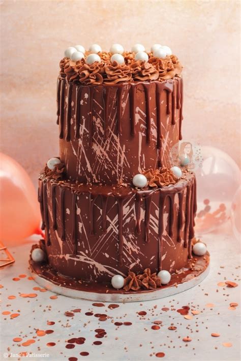 Top 99 2 Tier Chocolate Cake Decoration How To Decorate A Two Tier