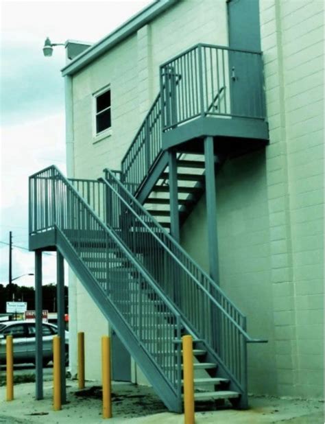 Exterior Metal Stairs Stair Designs