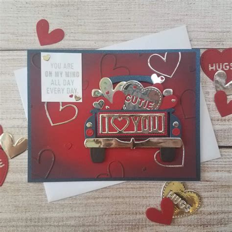 Masculine Valentine Card Kaarten
