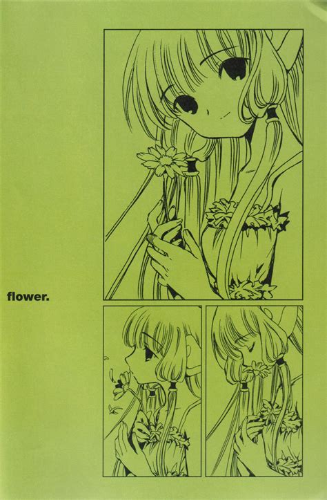 Wallpaper Ilustrasi Anime Gambar Kartun Chobits Sketsa Fon Buku