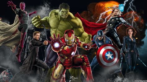 Los Vengadores Fondos De Pantalla The Avengers Wallpapers Vingadores Marvel Super Heróis