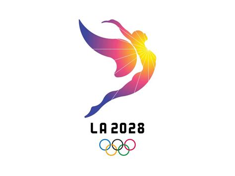 Summer Olympic Games In Los Angeles 2028 Logo Png Vector In Svg Pdf