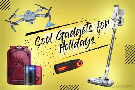 12 Cool Gadgets To Add In Your Holiday T List Mashtips