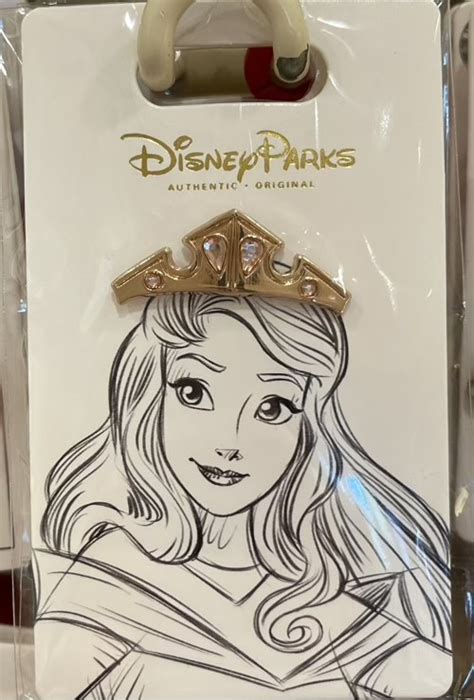 Aurora Cinderella Jasmine And Tiana Princess Tiara Disney Pins
