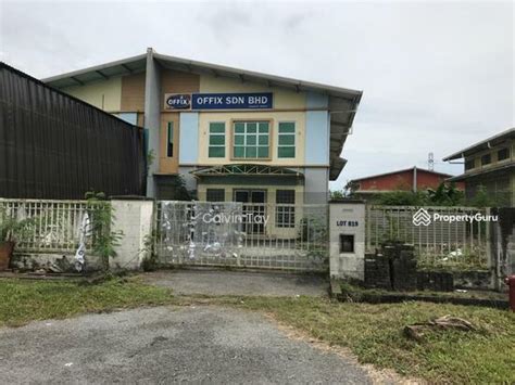 Storey Semi D Industrial Warehouse At Demak Laut Industrial Park Kuching Untuk Disewa