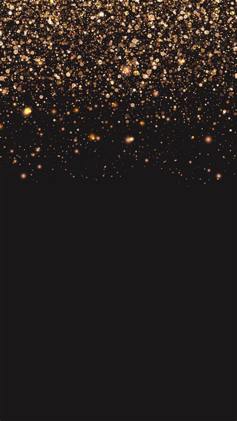 Free Black Night Sky Background Images Black Gold Stars In The Night