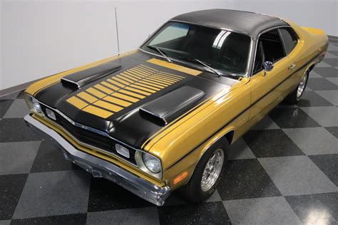 5210 cm3 / 318 cui, advertised power: 1973 Plymouth Duster Gold Duster for sale #98657 | MCG