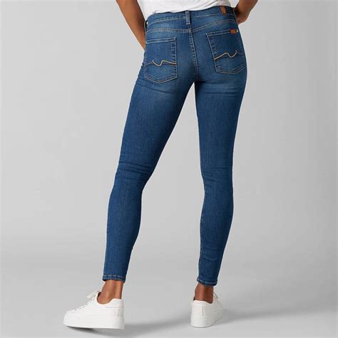 Mid Blue Stretch Skinny Jeans BrandAlley