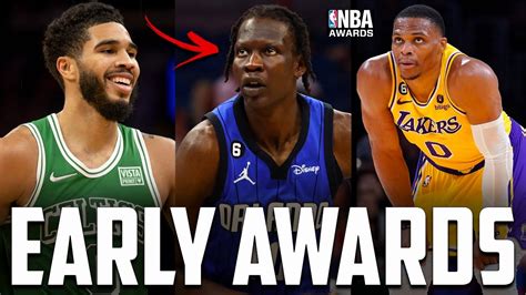 The Official Early Winners Of Every Nba Award Youtube