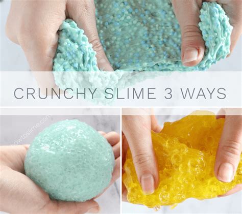 How To Make Crunchy Floam Slime Recipe With Borax How To Slime