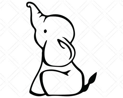 Vinyle Cricut Cricut Vinyl Baby Elephant Drawing Baby Elefant