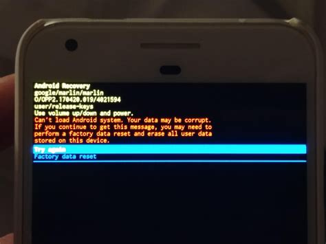 Am I Screwed Android Recovery Cant Load Android System
