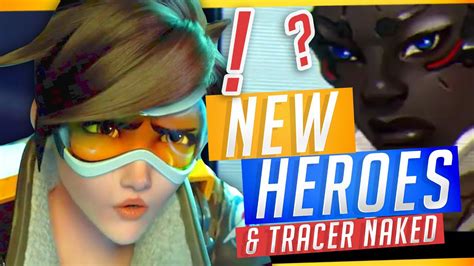 NEW Overwatch Heroes Tracer Naked YouTube