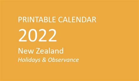 New Zealand Holiday Calendar 2024 Pdf Templates