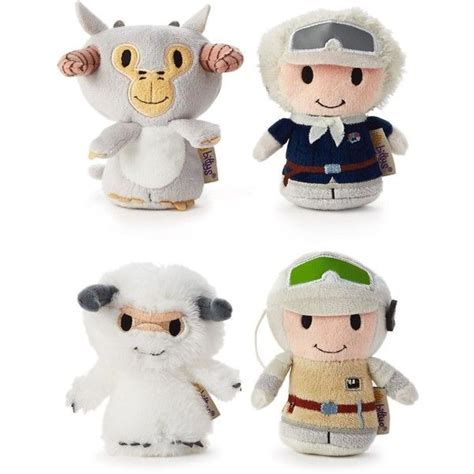 Itty Bittys Star Wars Hoth Collector Set With Luke Skywalker Han Solo
