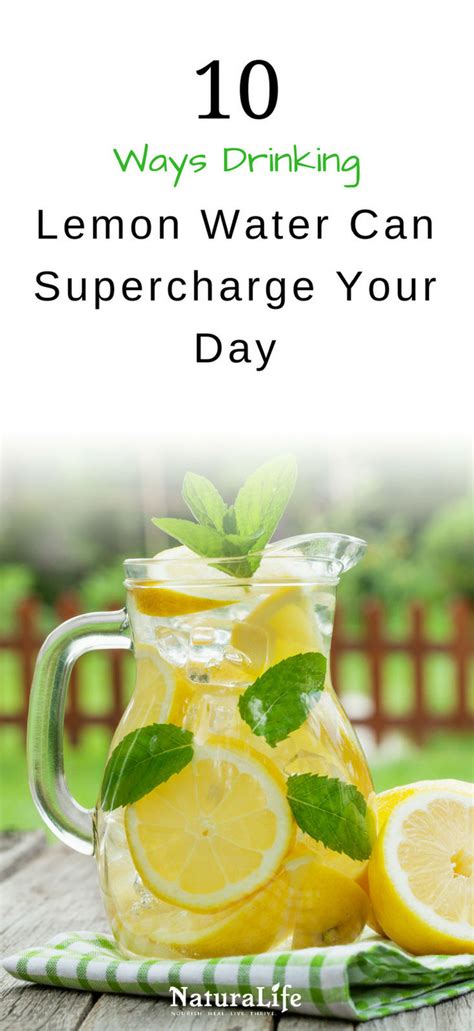 10 Amazing Benefits Of Drinking Lemon Water Everyday Naturalife
