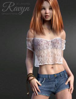 Cayley Character And Hair For Genesis Female S D Models For Daz