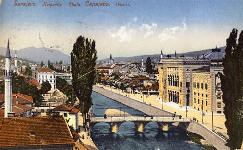 Old Sarajevo (Vijecnica) | Sarajevo, Paris skyline, Bosnia and herzegovina